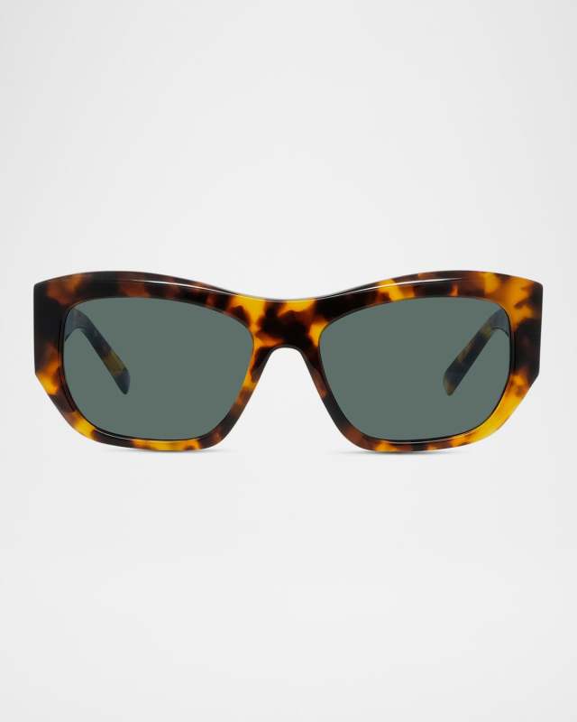 GV Day Rectangular Acetate Sunglasses